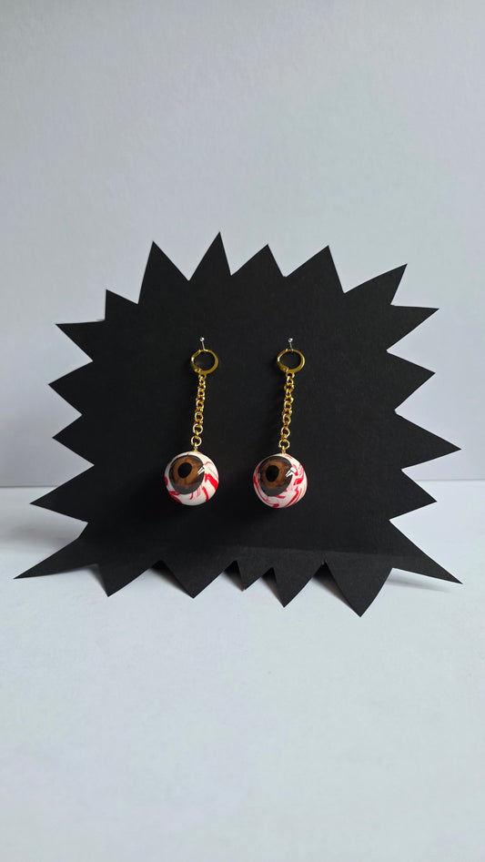 7cm Eye Ball - Brown