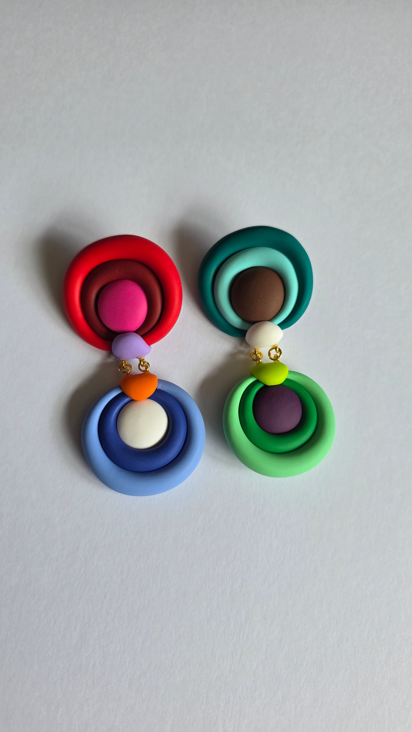 9cm Multi Eye Studs